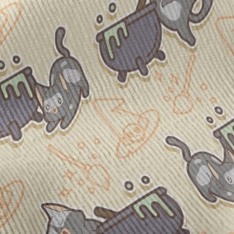 Magic Kitten Witch Standard Corduroy