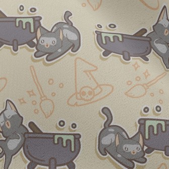 Magic Kitten Witch Chiffon
