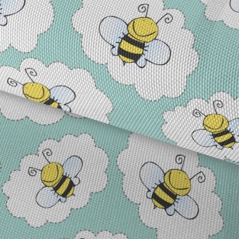 Hardworking Bees In The Clouds Waterproof Oxford