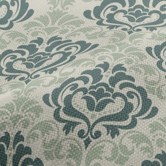 Elegant And Nostalgic Flower C Performance Linen