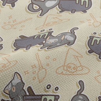 Magic Kitten Witch Performance Linen
