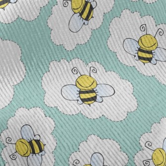 Hardworking Bees In The Clouds Standard Corduroy