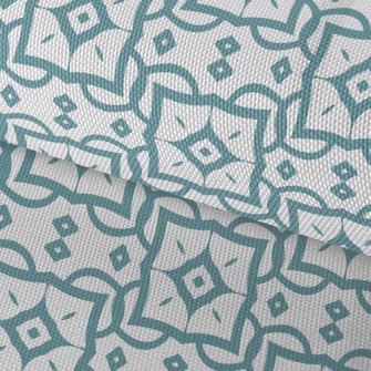 Geometric Square Damask Waterproof Oxford