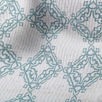 Simple Solid Color Damask Terry