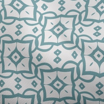 Geometric Square Damask Dobby