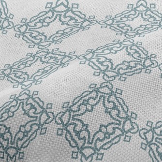 Simple Solid Color Damask Performance Linen