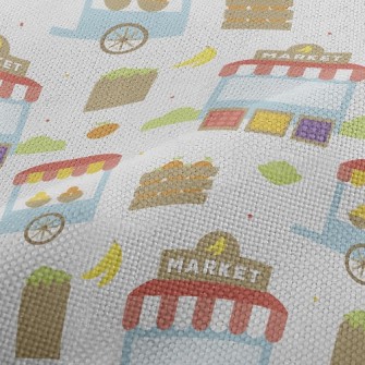 Banana Fruit Supermarket Performance Linen