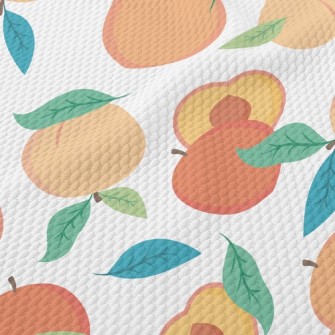 Delicious Delicious Peach Birdseye Piqué