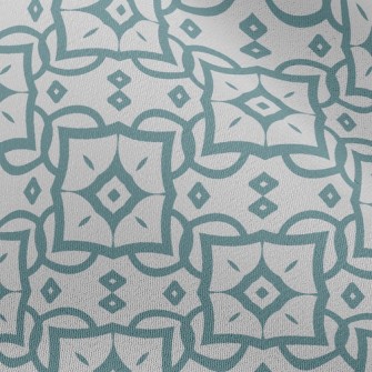 Geometric Square Damask Chiffon