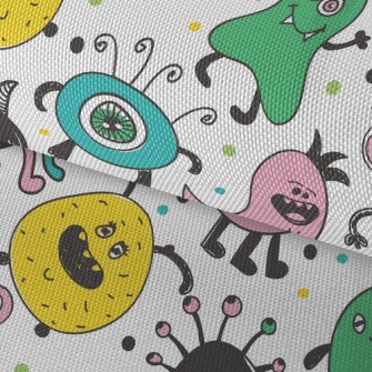 Aliens With Deformed Lines Waterproof Oxford