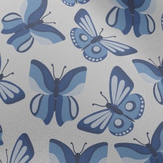Psychedelic Color Butterfly Chiffon