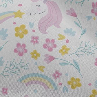 Rainbow Noble Unicorn Chiffon