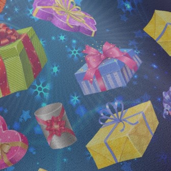 Three-dimensional Colorful Gif Chiffon