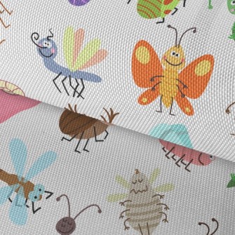 Lively Smiling Insect Kingdom Waterproof Oxford