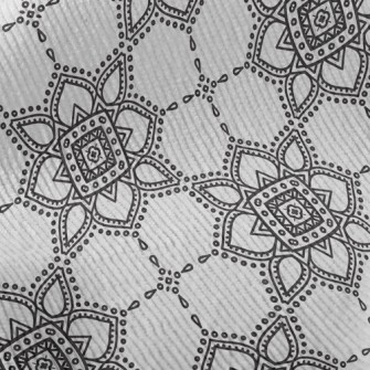 Retro Totem Flower Standard Corduroy