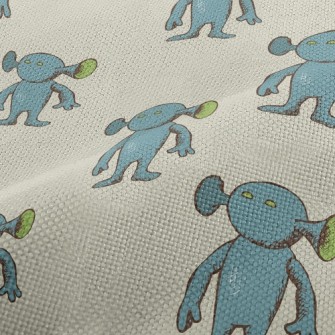 Strange Alien Shape Performance Linen