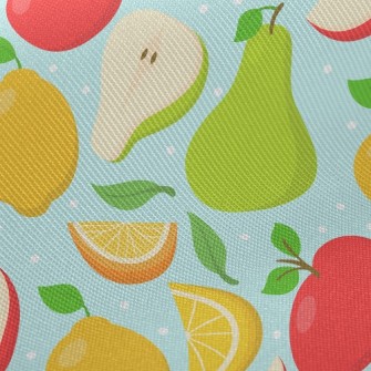 Colorful Fruits Twill