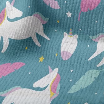 Fantasy Beautiful Unicorn Terry