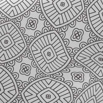 Cute Square Lines Twill