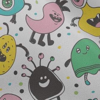Aliens With Deformed Lines Chiffon