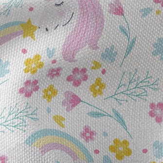 Rainbow Noble Unicorn Waterproof Canvas