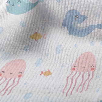 Cute Whale Dolphin Jellyfish Terry
