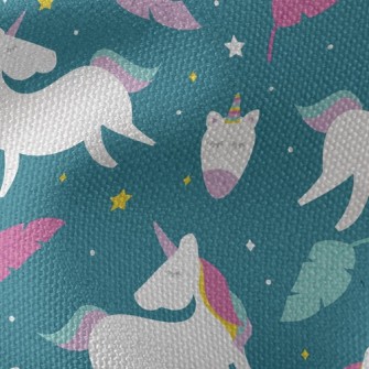 Fantasy Beautiful Unicorn Waterproof Canvas