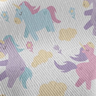 Elegant Three-color Unicorn Standard Corduroy