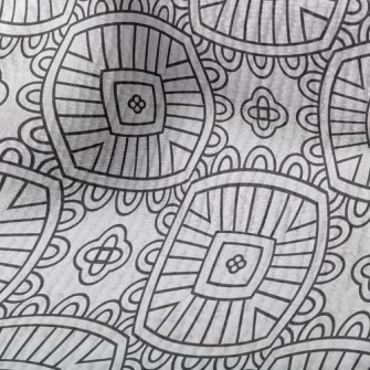 Cute Square Lines Terry