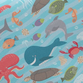 Cute Sea Creatures Twill