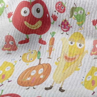 Funny Fruits And Vegetables Wi Terry