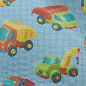 Trucks And Trailers Chiffon