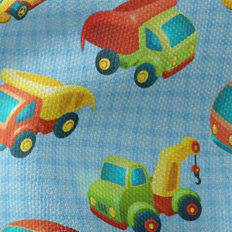 Trucks And Trailers Waterproof Canvas