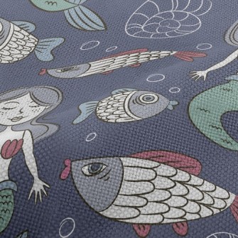 Quiet And Beautiful Mermaid Performance Linen