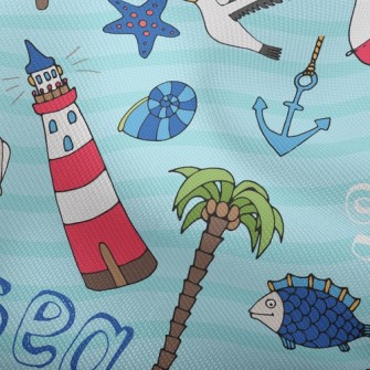 Sailboat Lighthouse Seagull Fi Dobby