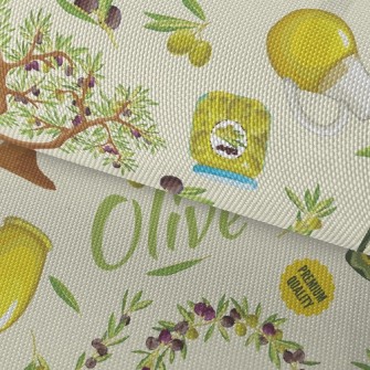 Naturally Made Olive Oil Waterproof Oxford