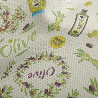 Naturally Made Olive Oil Athletic Mesh Flat Back