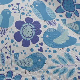Stunning And Rare Birds Chiffon