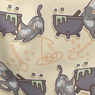 Magic Kitten Witch Stretch Ponte