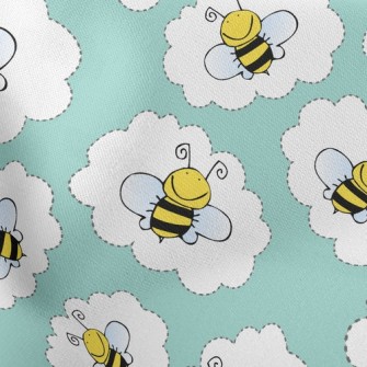 Hardworking Bees In The Clouds Stretch Ponte