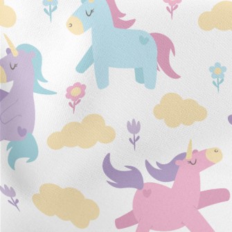 Elegant Three-color Unicorn Stretch Ponte