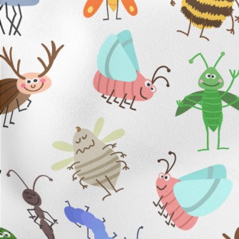 Lively Smiling Insect Kingdom Stretch Ponte