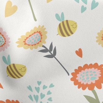 Garden Flying Bee Stretch Ponte