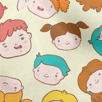 Big-headed Innocent Child Micro Fleece
