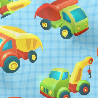 Trucks And Trailers Micro Fleece