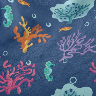 Mysterious Colorful Coral Minky