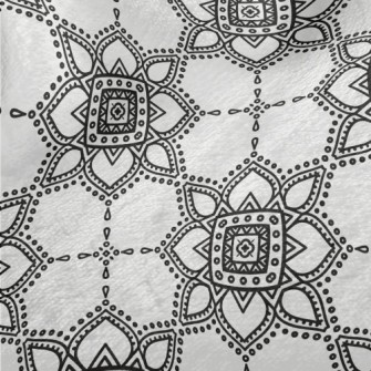 Retro Totem Flower Minky