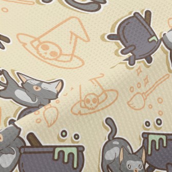Magic Kitten Witch Piqué