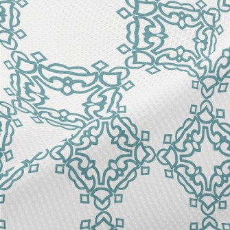 Simple Solid Color Damask Piqué