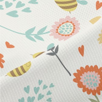 Garden Flying Bee Piqué